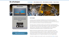Desktop Screenshot of afvalwijzer.nl